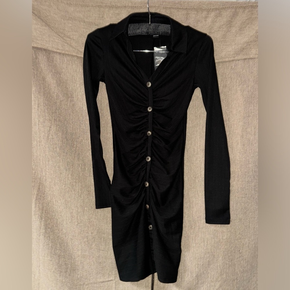 Forever 21 button down collared dress size s
